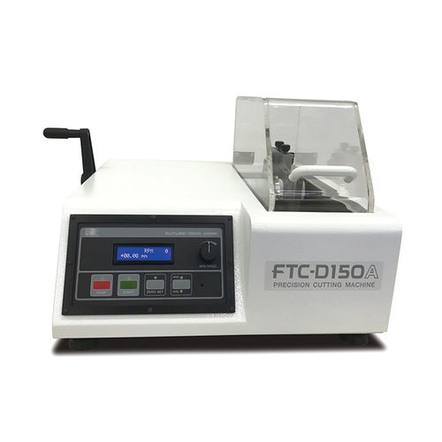 Станок для резки с вращающейся пластиной - FTC-D150A - FUTURE TECH - для металла / для керамического материала / для проб