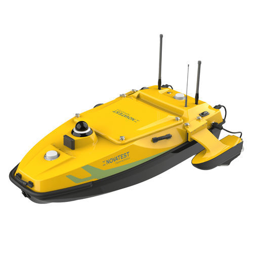 Водоплавающий дрон для подводного топографического картирования - HydroBoat 1500 - Novatest