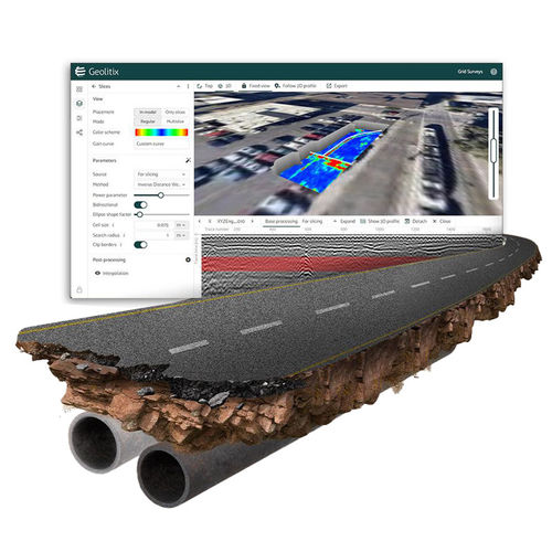 Программное обеспечение анализа данных - GEOLITIX - Novatest - для рабочих столов / 3D / облачная среда