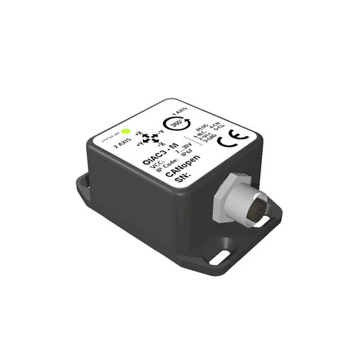 Наклономер 1 ось - OIAC3 - Optoi Microelectronics - CANopen / аналоговый / MEMS