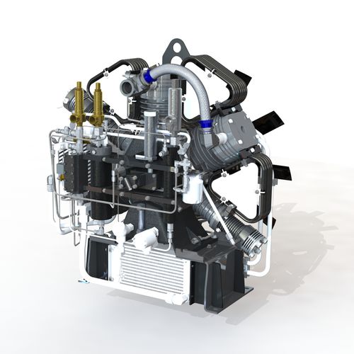 Поршневый компрессор - CN4xx-x series - L & M Compressor - для природного газа / для GNC / с электродвигателем