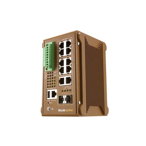 Управляемый коммутатор Ethernet - DP310 - WoMaster - 10 портов / уровня 2 / Gigabit Ethernet