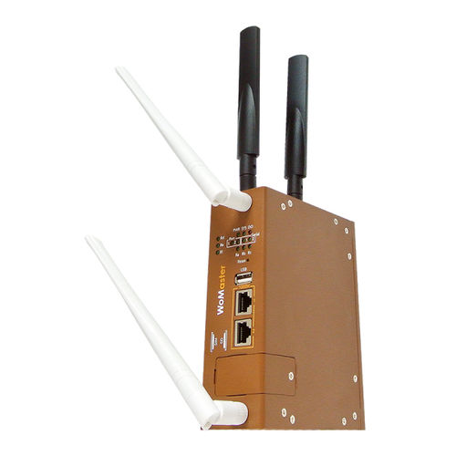 Мосток LoRaWAN - WR322GR EC LTE LORAWAN series - WoMaster - связи / для обеспечения безопасности / IoT
