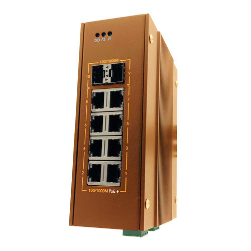 Коммутатор Ethernet PoE - DP410L-LV - WoMaster - управляемый / 10 портов / уровня 2