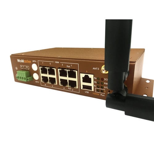 Мосток для обеспечения безопасности - WR319-LTE - WoMaster - промышленный / IoT / WAN