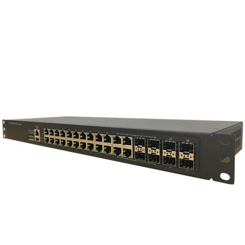 Управляемый коммутатор Ethernet - RS628 series - WoMaster - 28 портов / уровня 3 / оптического волокна