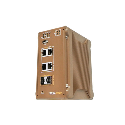 Управляемый коммутатор Ethernet - DP406 - WoMaster - 6 портов / гигабит / беспроводной