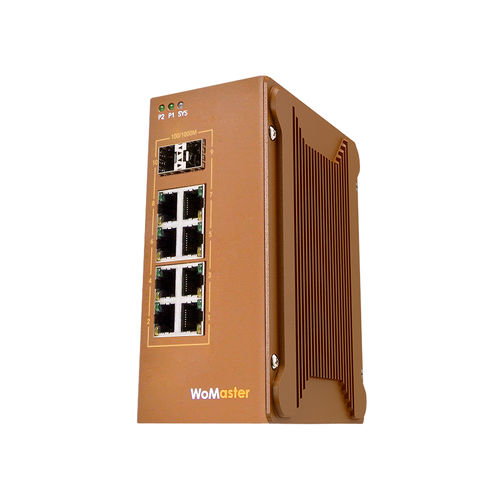 Управляемый коммутатор Ethernet - DS610 - WoMaster - 8 портов / гигабит / уровня 3