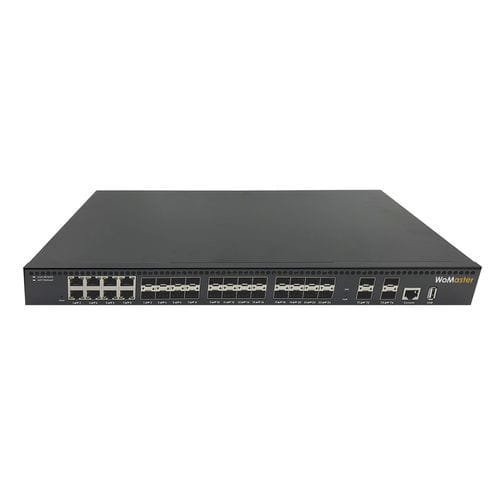 Управляемый коммутатор Ethernet -  IRS628XG-8GC16GF4XGF - WoMaster - 28 портов / Gigabit Ethernet / уровня 3