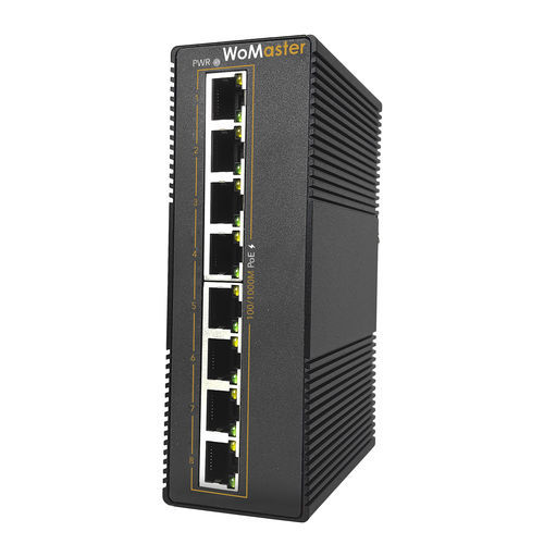 Неуправляемый коммутатор Ethernet - IDP208G-8GP - WoMaster - 8 портов / Gigabit Ethernet / LAN
