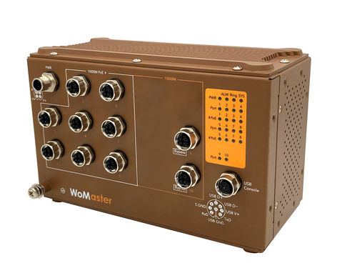 Управляемый коммутатор Ethernet - MP610 - WoMaster - 10 портов / гигабит / уровня 3