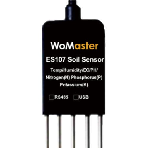 Датчик влажности для почвы - ES107-Soil - WoMaster - ModBUS RTU / USB / 2 провода