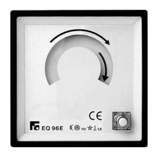 Индикатор последовательности чередования фаз - 40 - 400 Hz | EQ96SE - F.C. Misure - аналоговый / для установки на панель