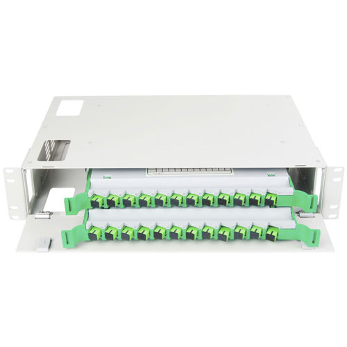 Соединительная коробка стойка 19 дюймов - F2H-FPX-P13 Series - Shanghai Grandway Telecom Tech Co. Ltd - для оптоволокна