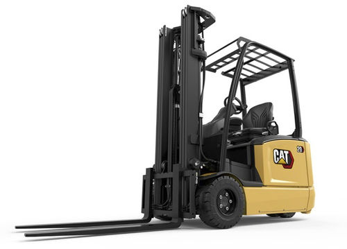 Вилочный погрузчик с противовесом - EP14-20(C)N2T - Cat Lift Trucks - электрический / с местом для сидения водителя / для разгрузочно-погрузочных работ