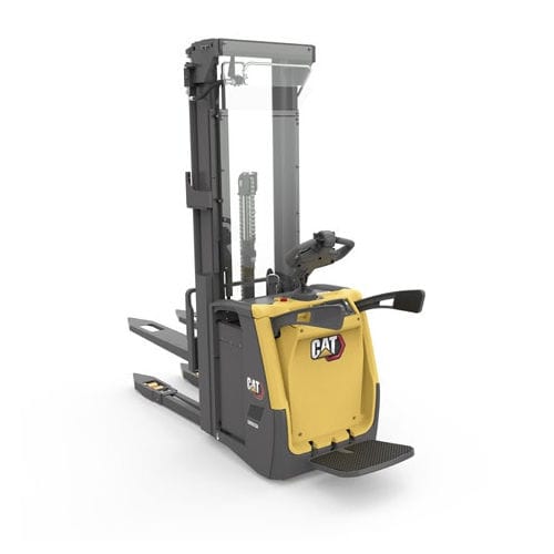 Штабелер с платформой для оператора - NSV/NSF12-16N3 - Cat Lift Trucks - электрический / 24 В / для складов