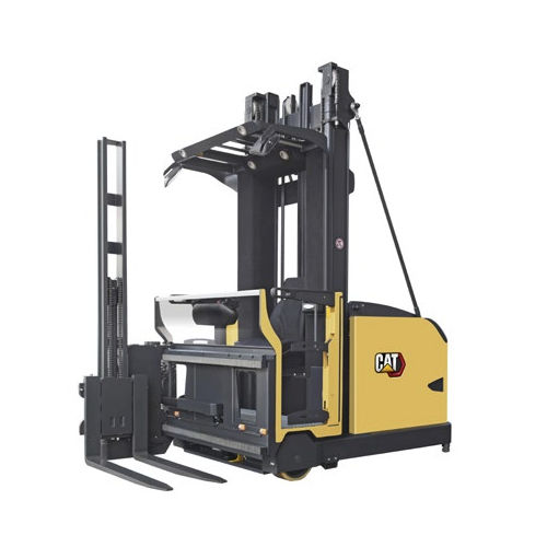 Трехнаправленный укладчик с питанием от аккумулятора - NVT11-20(XL) - Cat Lift Trucks - с местом для сидения водителя / для очень узких проходов / для складов