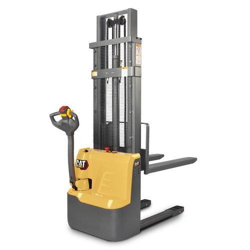 Электрический штабелер - NSP12QLDI - Cat Lift Trucks - с сопровождающим оператором / для складов / для легкого груза