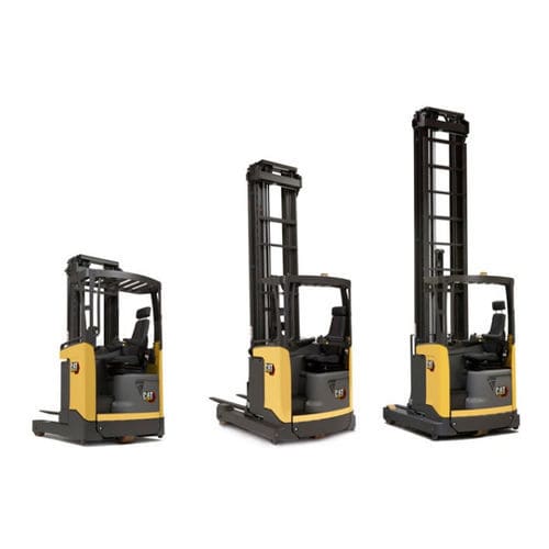 Электрическая подъемная тележка со съемной опорой - NR series - Cat Lift Trucks - с местом для сидения водителя / для складов / промышленная