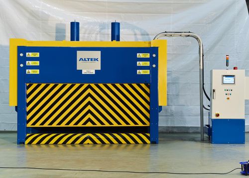 Устройство для переработки для алюминия - Salt Slag Press - ALTEK EUROPE LIMITED - разделение металлов