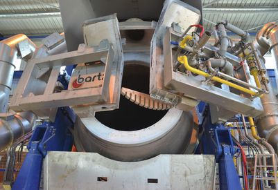 Печь вращающаяся - BARTZ MASCHINENBAU GMBH - термическая / автоматическая / непрерывного действия
