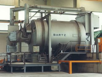 Печь вращающаяся - BARTZ MASCHINENBAU GMBH - для плавки / для окисления / газовая