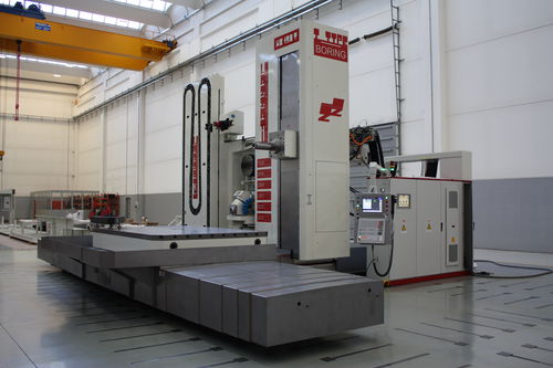 Расточно-фрезерный центр ЧПУ - HB 150T Evo4.0 - LAZZATI S.p.A. High Performance Boring Mills - универсальный / с поворотным столом / 4 оси