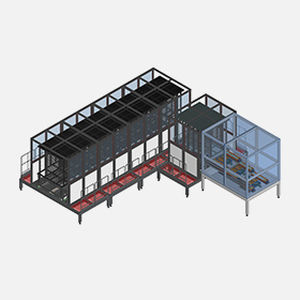 Транспортная конвейерная система - BRC - HANWHA MACHINERY - промышленная / для кассет