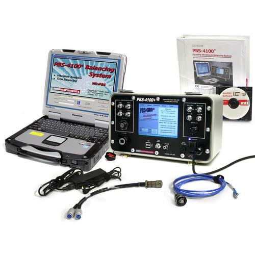 Переносная система балансировки - PBS-4100+ - MTI Instruments - для применения в авиакосмической промышленности / для колеса турбины