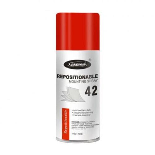 Клей каучук - Sprayidea 42 - Dongguan Dayang Aerosol Chemical Technology Co., Ltd. - для стекла / для пенопласта / однокомпонентный