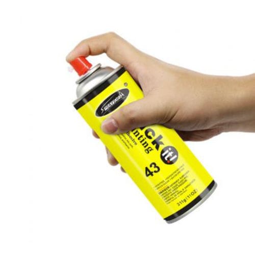 Клей для металла - Sprayidea 43 - Dongguan Dayang Aerosol Chemical Technology Co., Ltd. - однокомпонентный / промышленный / прозрачный