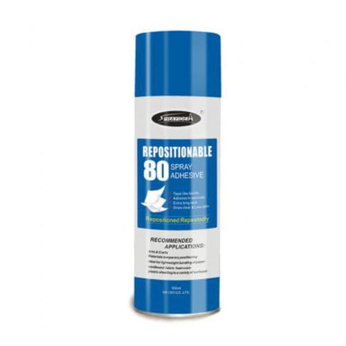 Клей каучук - Sprayidea 80 - Dongguan Dayang Aerosol Chemical Technology Co., Ltd. - для стекла / для пенопласта / однокомпонентный