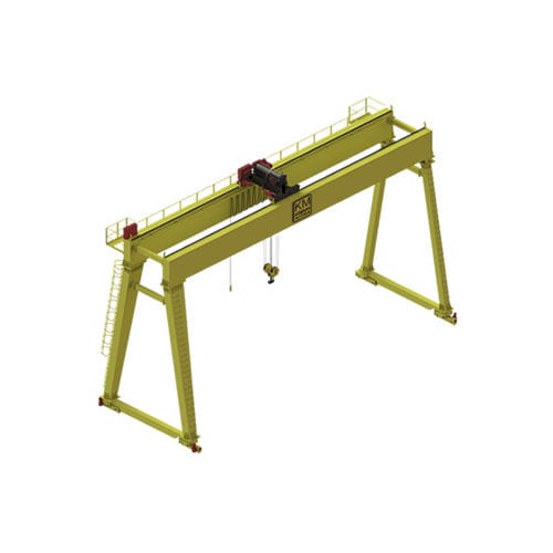 Мобильный козловой кран - KM KUMSAN CRANE SYSTEMS - двухбалочный