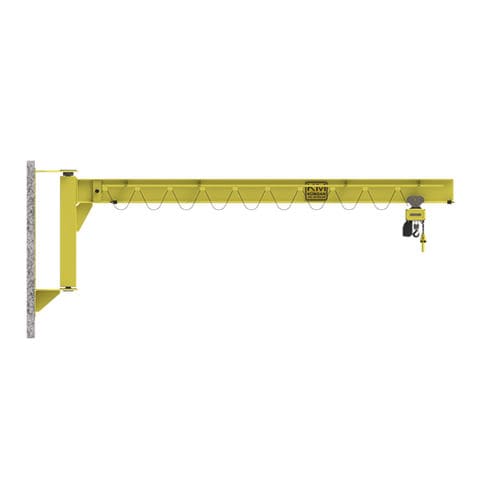 Настенный поворотный кран - KM KUMSAN CRANE SYSTEMS - 180° / для подъема