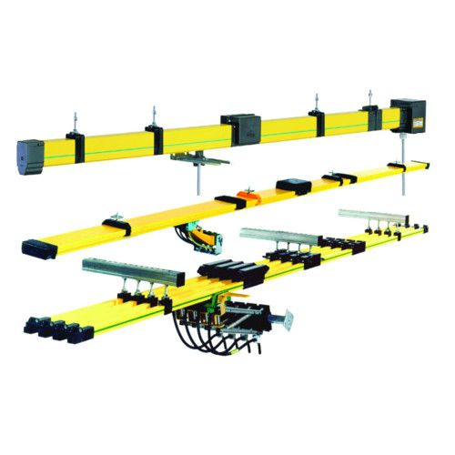 Токоподводящий рельс из пластика - KM KUMSAN CRANE SYSTEMS - многополюсный / закрытый / компактный
