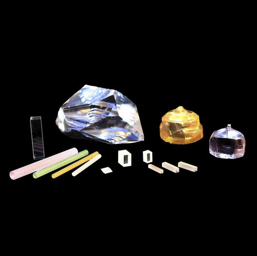Кристалл титанил фосфата калия (KTiOPO4, KTP) - Hobbite.Co., LTD - ортованадиевокислый с добавками иттрия  Nd (Nd:YVO4) / бета-бората бария (BaB2O4, BBO) / из кремния