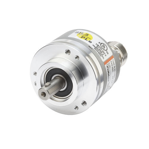 Инкрементальный датчик угла поворота - Sendix 5814FS3 - KÜBLER GmbH - оптический / механический / со сплошным валом