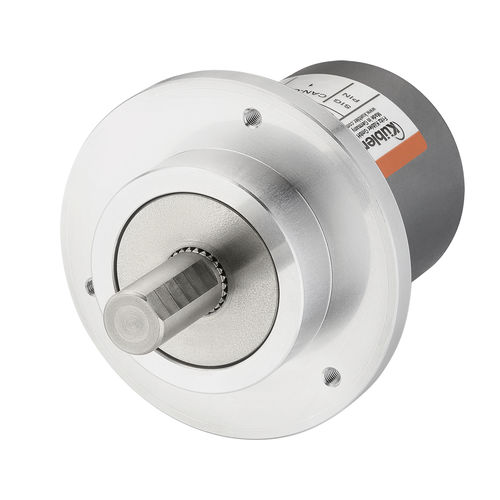 Абсолютный датчик угла поворота - Sendix M5863 - KÜBLER GmbH - магнитный / 24 бита / со сплошным валом