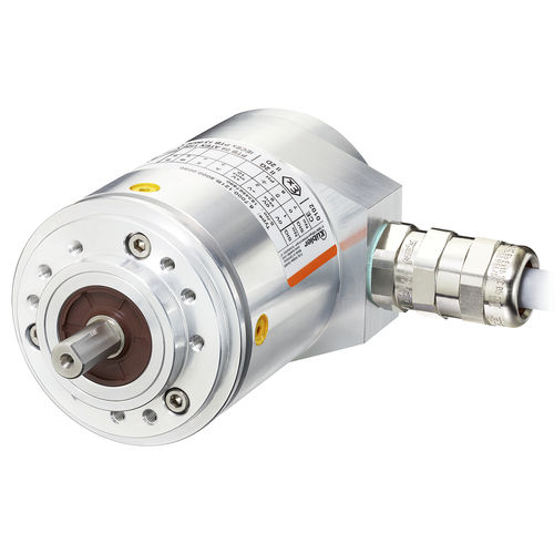 Абсолютный датчик угла поворота - Sendix 7163 - KÜBLER GmbH - оптический / со сплошным валом / многооборотный