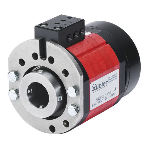 Вращающийся коллектор с полой осью - SR085 - KÜBLER GmbH - промышленный / из серебра / прочный