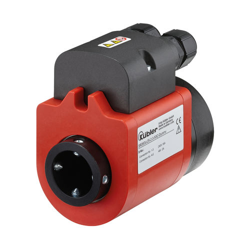 Вращающийся коллектор с полой осью - SR060U - KÜBLER GmbH - для упаковки / для упаковочной машины / из нержавеющей стали
