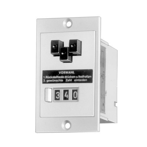 Аналоговый счетчик - MVs13 - KÜBLER GmbH - электромеханический / промышленный / с предварительной выборкой