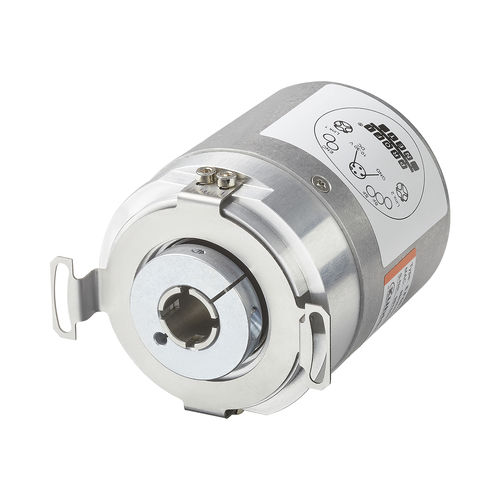 Абсолютный датчик угла поворота - Sendix F5878 - KÜBLER GmbH - оптический / однооборотный / с полой осью