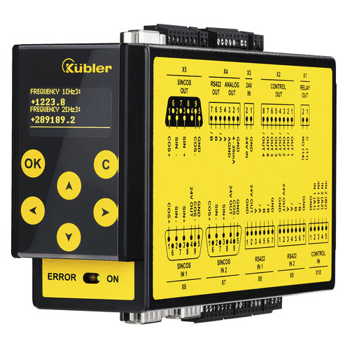 Реле для наблюдения скорости - Safety-M compact SMC2.2 - KÜBLER GmbH - сборка