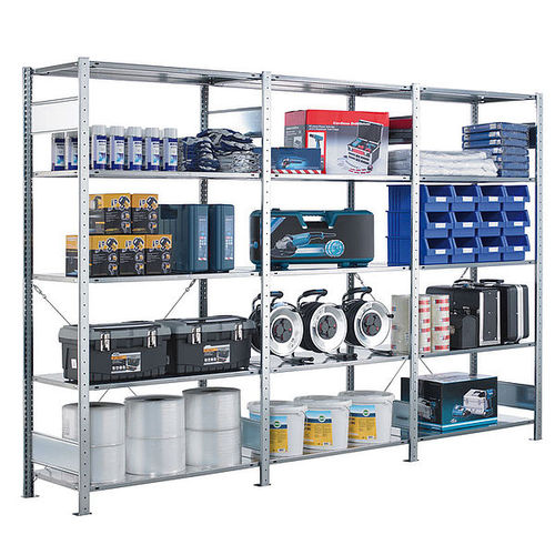 Стеллаж склад для хранения - SCHULTE Lagertechnik - Gebr. Schulte GmbH & Co. KG - односторонний / для крупногабаритных продуктов