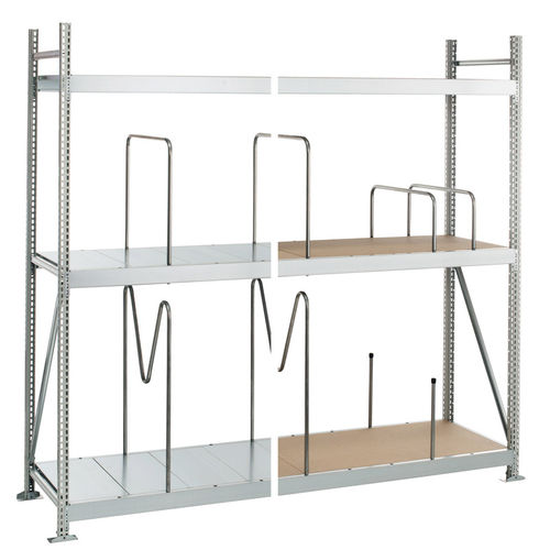 Стеллаж сортировка - WS 3000 - SCHULTE Lagertechnik - Gebr. Schulte GmbH & Co. KG - двусторонний / из стали