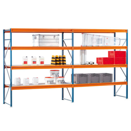 Стеллаж склад для хранения - W 100 - SCHULTE Lagertechnik - Gebr. Schulte GmbH & Co. KG - двусторонний