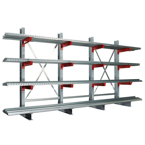 Консольный стеллаж - K 6000 - SCHULTE Lagertechnik - Gebr. Schulte GmbH & Co. KG - двусторонний / для высоких нагрузок / для крупногабаритных продуктов