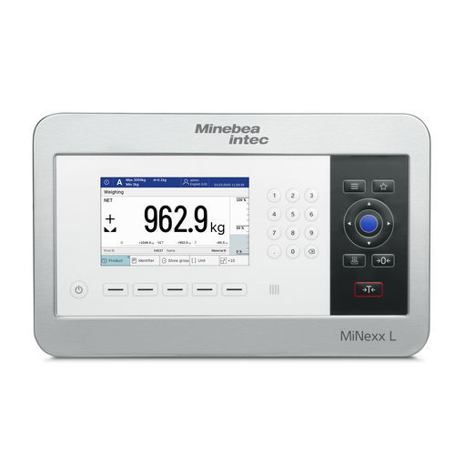 Цифровой весовой индикатор - MiNexx® L - Minebea Intec GmbH - с сенсорным экраном / настольный / настенный