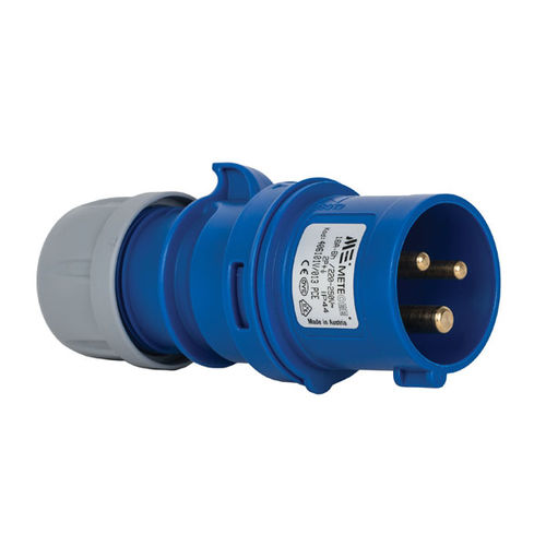 Разъем IP44 - 406101V - Mete Enerji - 3 полюса / IEC / CEE